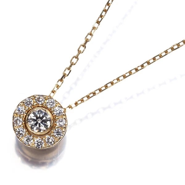 VERETTA 8VA NECKLACE DIAMOND 3WAY: veretta 8va Necklace Diamond 3way Brand: veretta 8va Type: Necklace Material: 18K / 750 / Yellow Gold Main Stone/Creation Natural Color: Yellow Gold Size: Necklace length: 36 / 40cm Pendant
