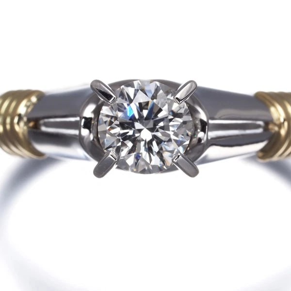 CHRISTIAN DIOR RING DIAMOND SOLITAIRE SOLITAIRE - 2