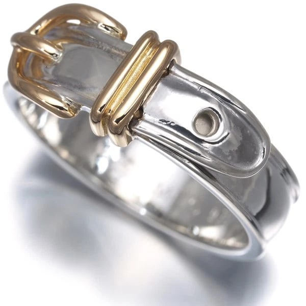 HERMES RING CEINTURE 925 STERLING SILVER (1 of 2)