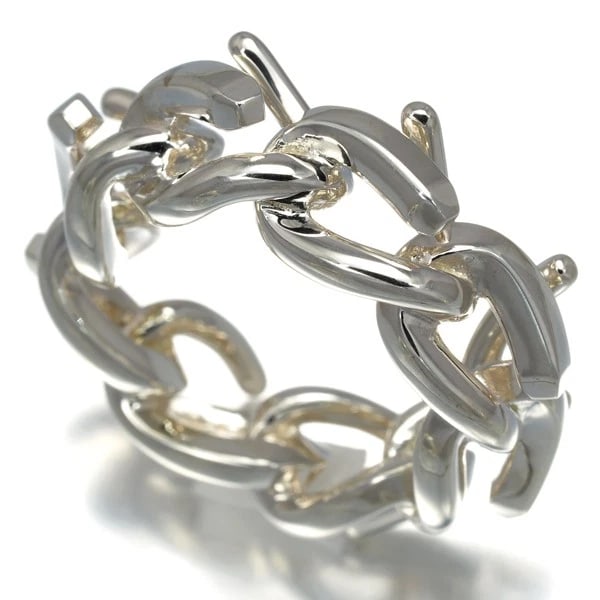 TIFFANY&CO. RING FORGE HIGH POLISH: Tiffany&Co. Ring Forge High Polish Brand: Tiffany & Co. Type: Ring Material: 925 / Sterling Silver Color: Silver Size: US 6 - 6.25 Accessories: None Accessories Notice: When purchasing