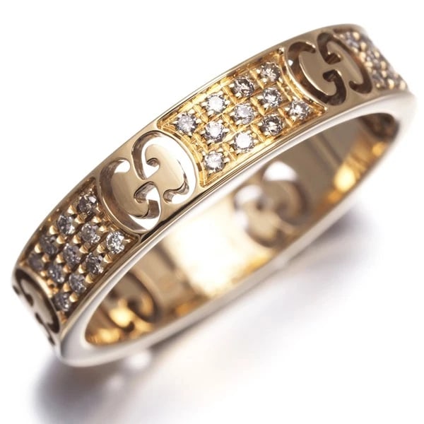 GUCCI RING DIAMOND ICON STARDUST THIN - 2