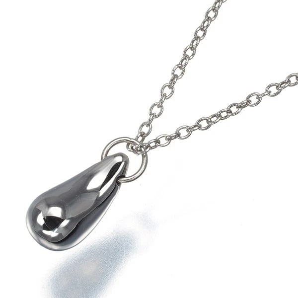 TIFFANY&CO. NECKLACE TEARDROP 950 PLATINUM: Tiffany&Co. Necklace Teardrop 950 Platinum Brand: Tiffany & Co. Type: Necklace Material: 950 / Platinum Main Stone/Creation Natural Color: Platinum Size: Necklace length: 42cm Pendant size: