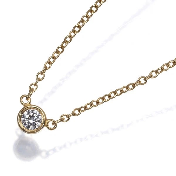 TIFFANY&CO. NECKLACE DIAMOND BY THE YARD: Tiffany&Co. Necklace Diamond By The Yard Brand: Tiffany & Co. Type: Necklace Material: 18K / 750 / Yellow Gold Main Stone/Creation Natural Color: Yellow Gold Size: Necklace length: 40cm