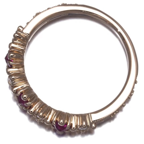 SIRENA AZZURRO RING RUBY DIAMOND ROSE-CUT - 3