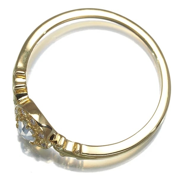 AHKAH RING DIAMOND ROSE-CUT - 3