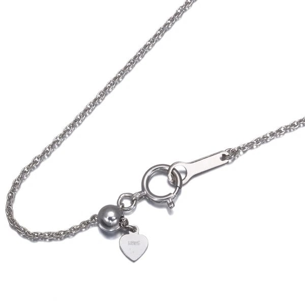 SCREW CHAIN NECKLACE 18K 750 WHITE GOLD: Screw Chain Necklace 18K 750 White Gold Brand: Unbranded Type: Necklace Material: 18K / 750 / White Gold Color: White Gold Size: Necklace length: 46cm AdjUS table to short length with an extender.
