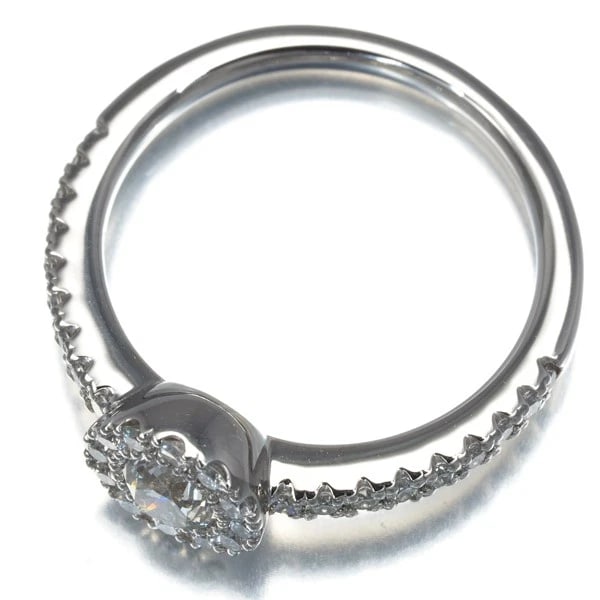 DIAMOND CIRCLE RING 900 PLATINUM - 3