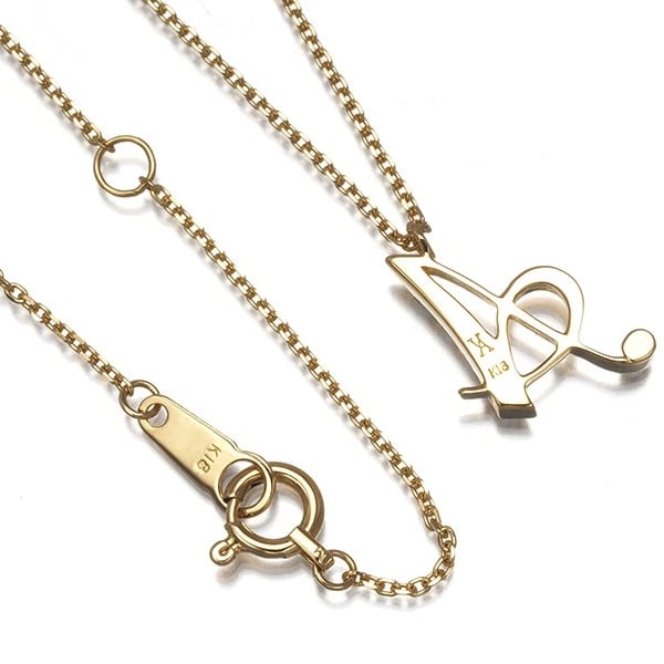 VENDOME NECKLACE DIAMOND INITIAL A - 3