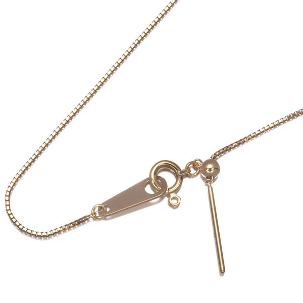 BOX CHAIN NECKLACE 18K 750 YELLOW GOLD (1 of 2)