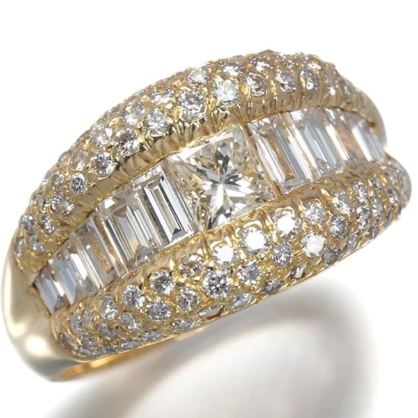 PONTE VECCHIO RING DIAMOND PRINCESS-CUT - 2