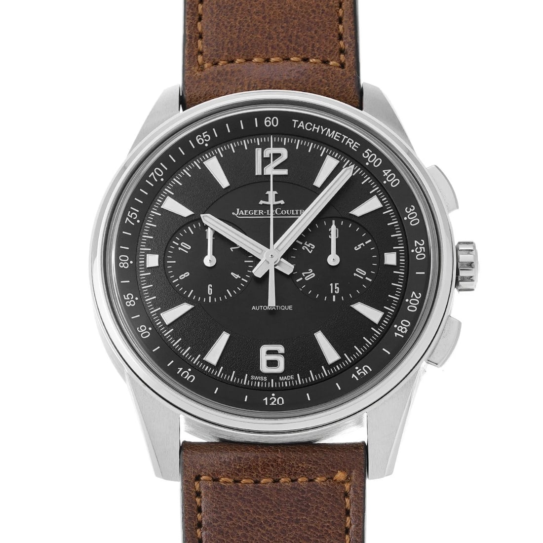 JAEGER LECOULTRE POLARIS CHRONOGRAPH BLACK WATCH (1 of 4)