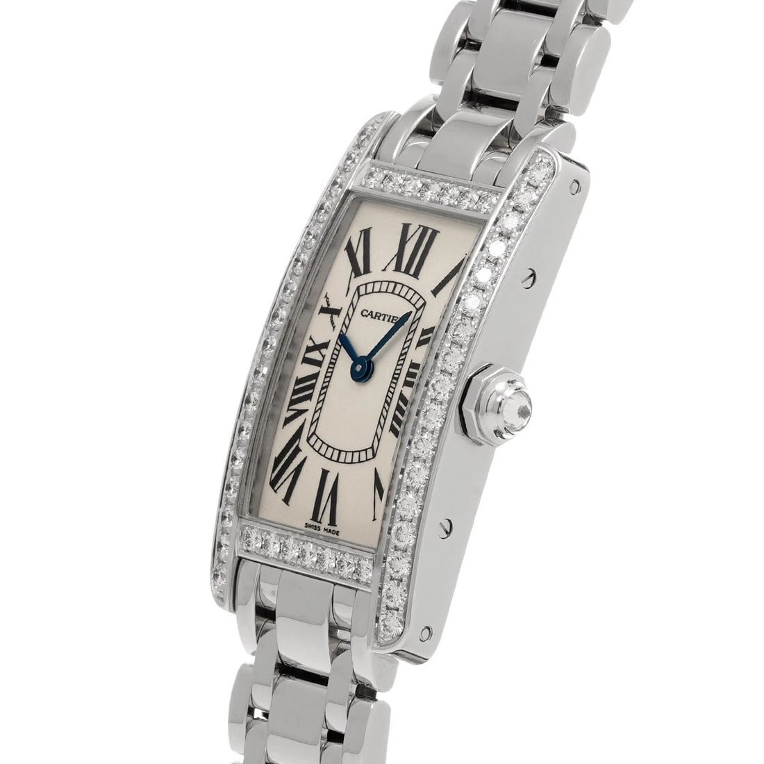CARTIER TANK SILVER WATCH - 2