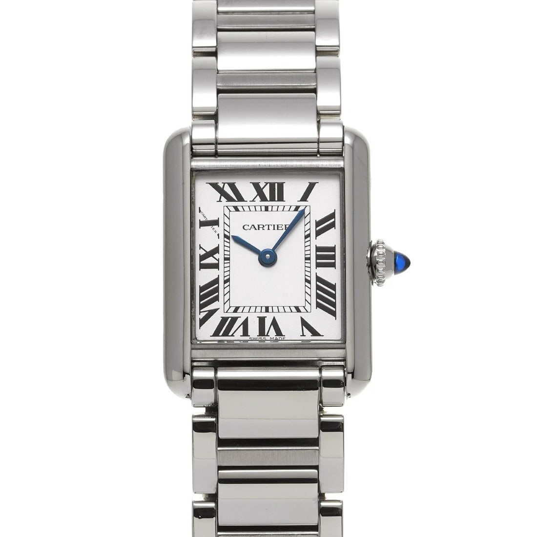 CARTIER TANK MUST SILVER WATCH: CARTIER Tank Must Silver Watch Brand: CARTIER Type: Wristwatch Material: Band Material Stainless steel, Case Material Stainless steel Color: Dial Color Silver Size: ??Case? H/about 29.5mm