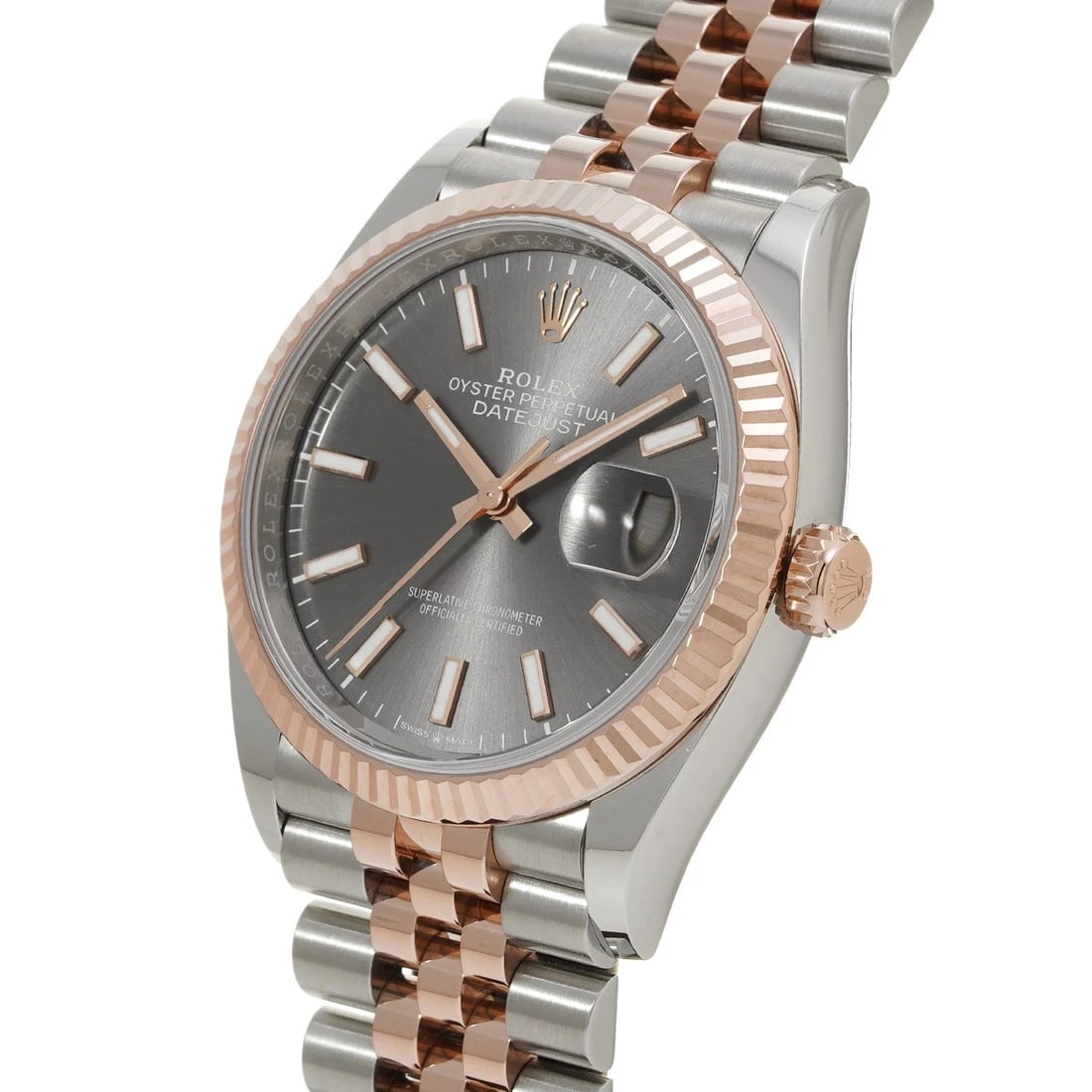 ROLEX DATEJUST SLATE WATCH - 2
