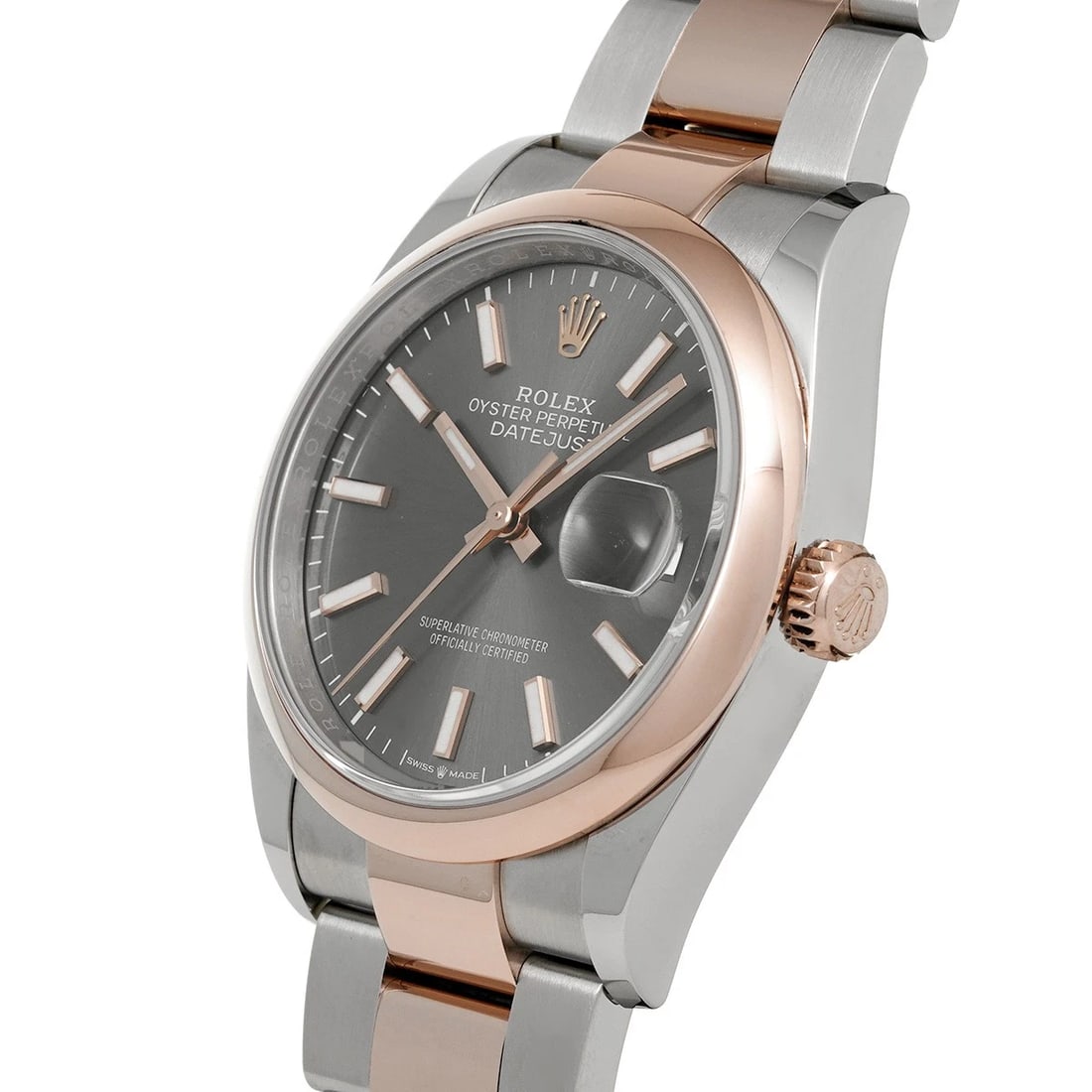 ROLEX DATEJUST SLATE WATCH - 2