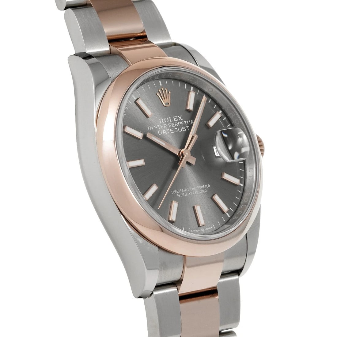 ROLEX DATEJUST SLATE WATCH - 3