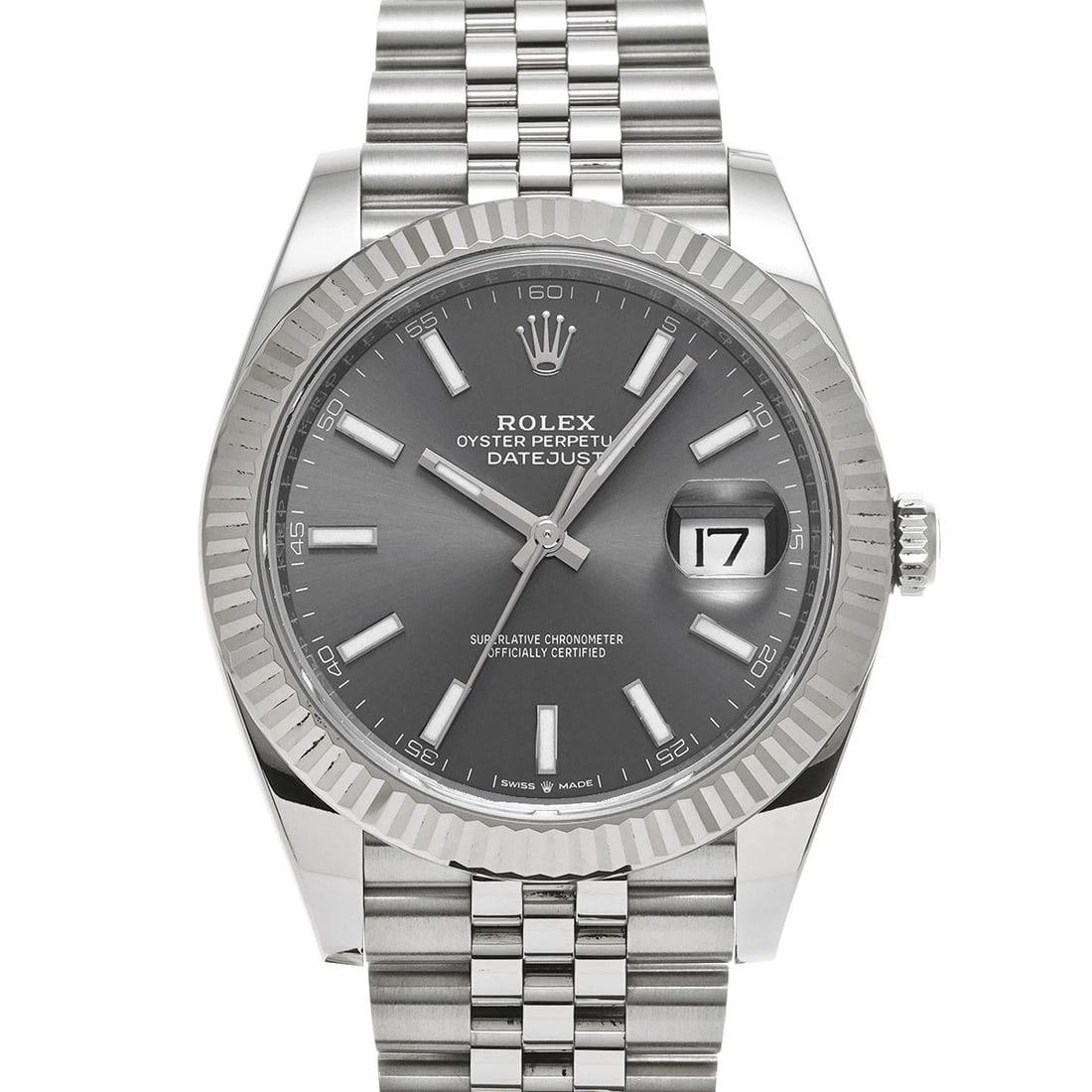 ROLEX DATEJUST SLATE WATCH: ROLEX Datejust slate Watch Brand: ROLEX Type: Wristwatch Material: Band Material Stainless steel, Case Material Stainless steel Color: Dial Color slate Size: ??Case? H/about 41mm W/about 41mm D/ab