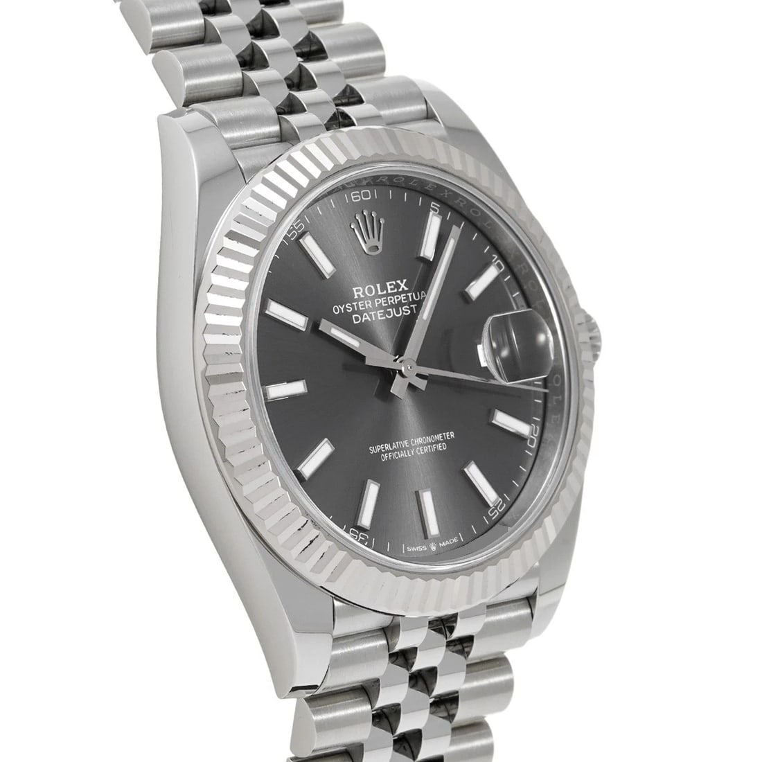 ROLEX DATEJUST SLATE WATCH - 3
