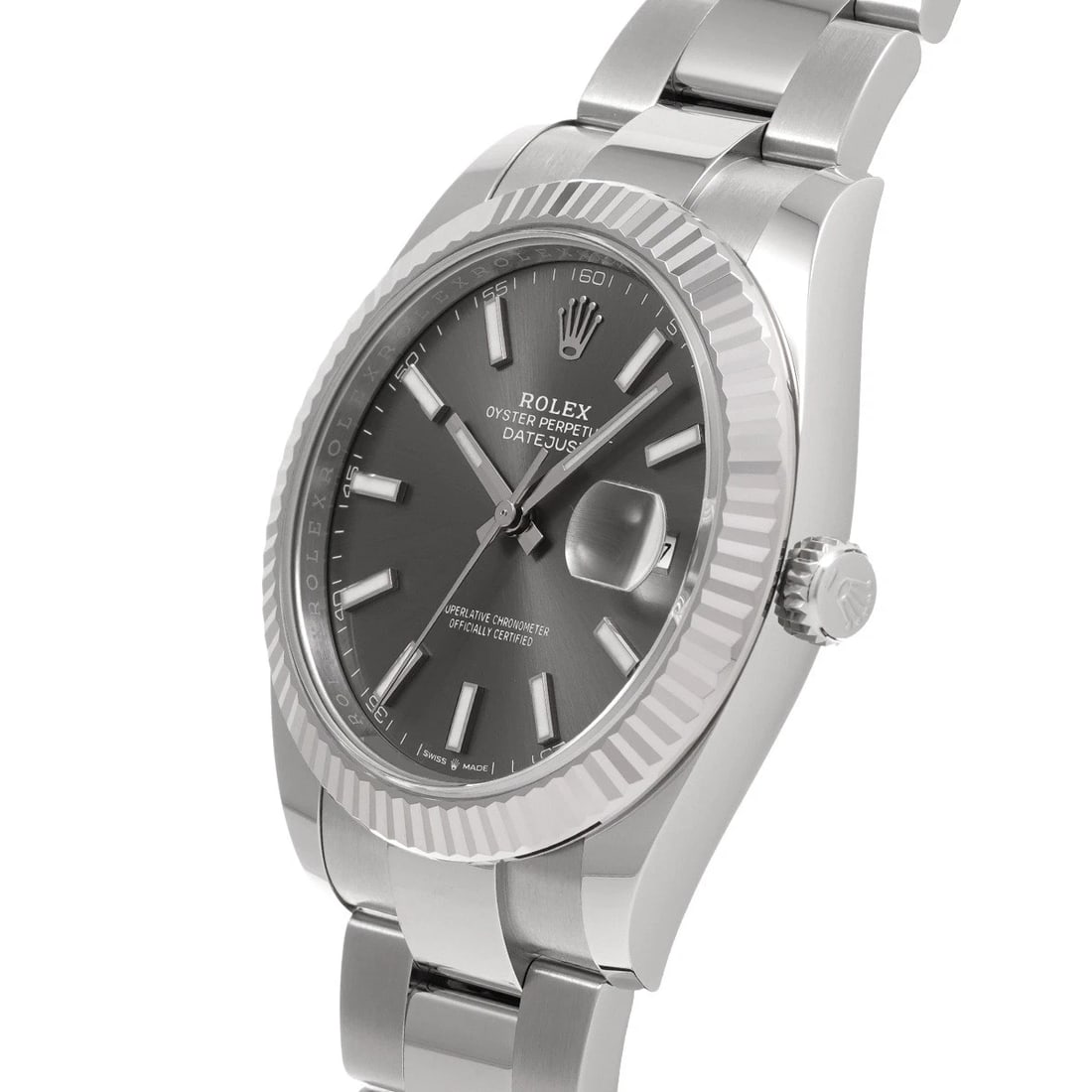 ROLEX DATEJUST SLATE WATCH - 2