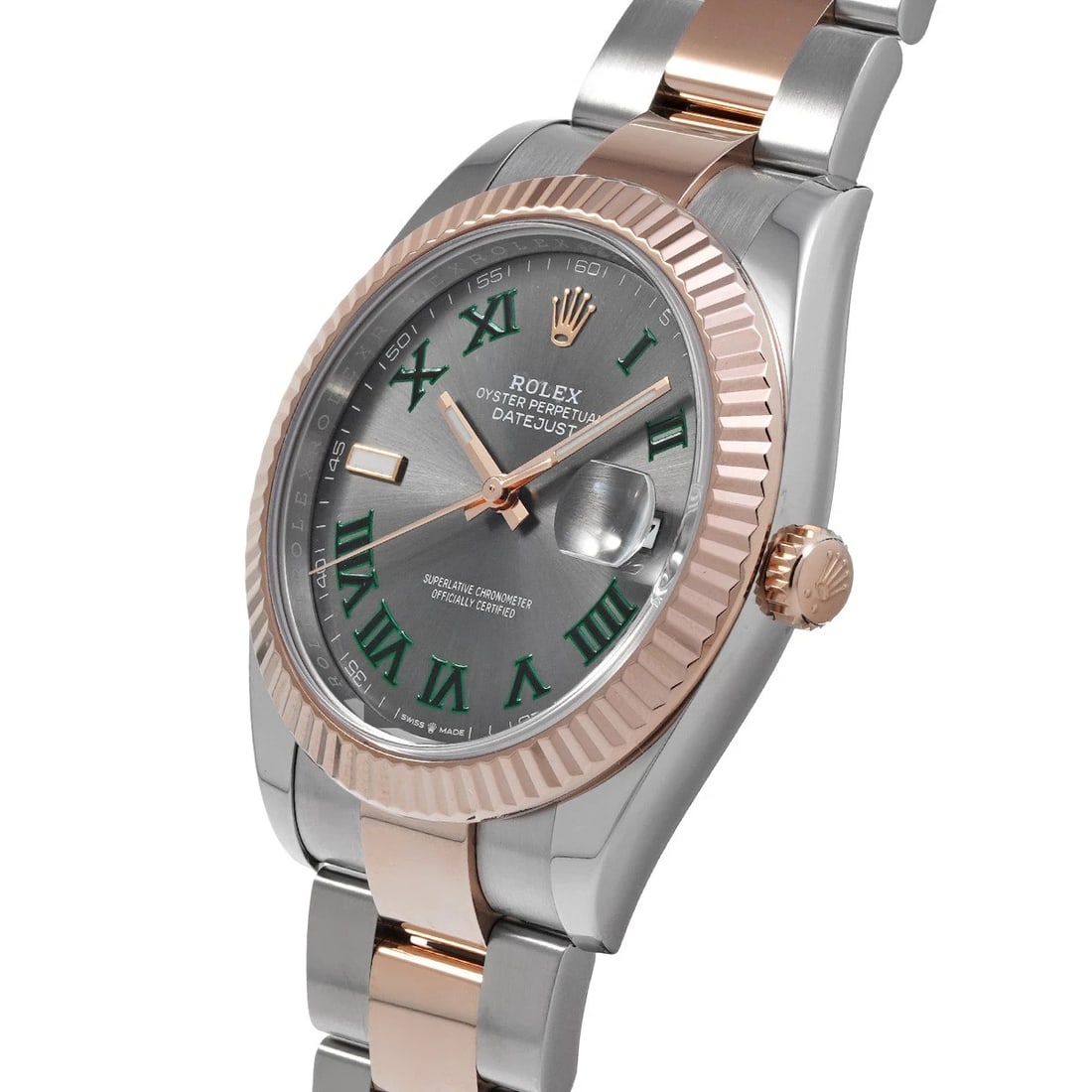 ROLEX DATEJUST SLATE WATCH - 2