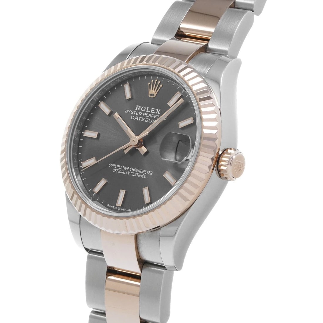 ROLEX DATEJUST SLATE GRAY WATCH - 2