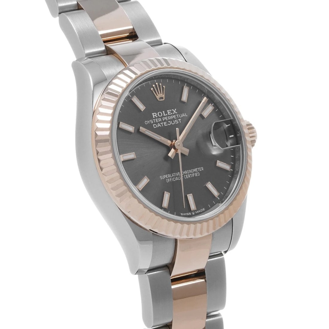 ROLEX DATEJUST SLATE GRAY WATCH - 3