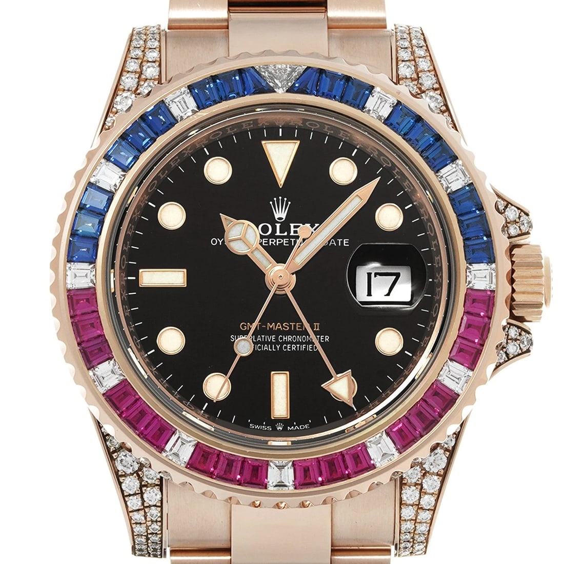 ROLEX BLACK WATCH - 4