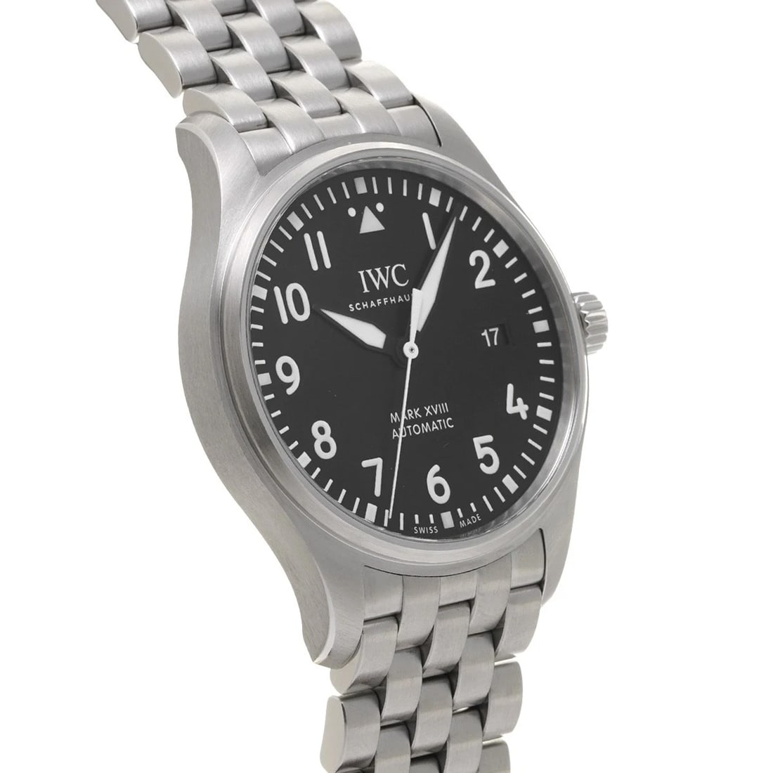 IWC PILOT BLACK WATCH - 3