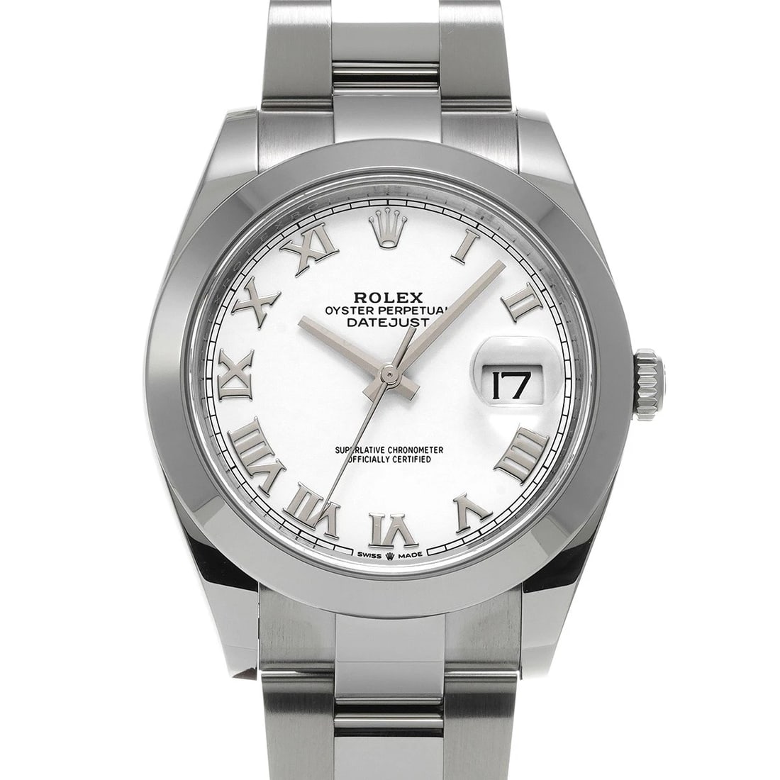 ROLEX DATEJUST WHITE WATCH: ROLEX Datejust white Watch Brand: ROLEX Type: Wristwatch Material: Band Material Stainless steel, Case Material Stainless steel Color: Dial Color white Size: ??Case? H/about 41mm W/about 41mm