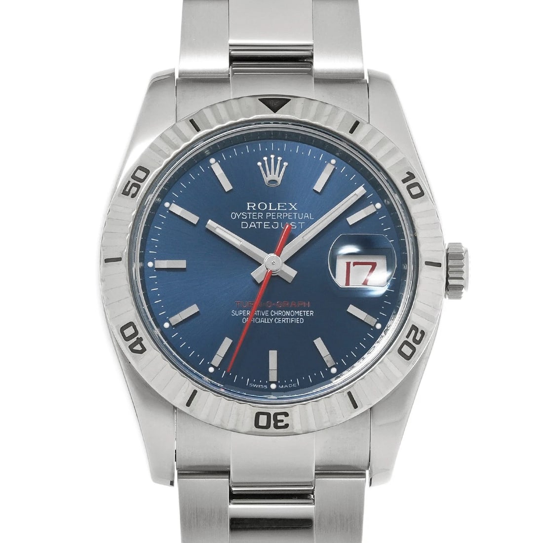 ROLEX DATEJUST BLUE WATCH: ROLEX Datejust blue Watch Brand: ROLEX Type: Wristwatch Material: Band Material Stainless steel, Case Material Stainless steel Color: Dial Color blue Size: ??Case? H/about 36mm W/about 36mm