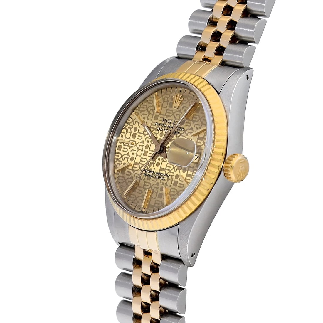 ROLEX DATEJUST CHAMPAGNE COMPUTER WATCH - 2