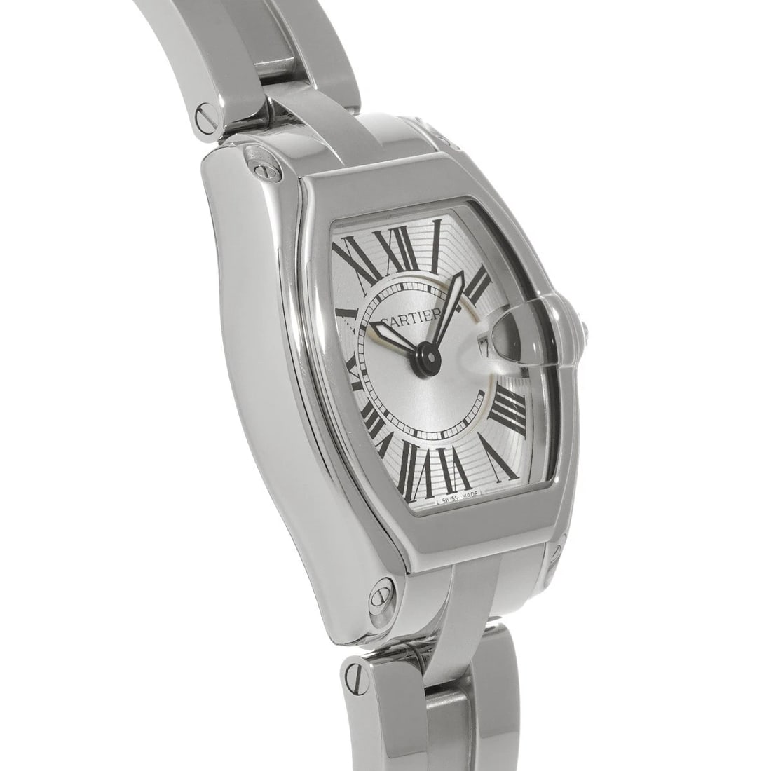 CARTIER ROADSTER SILVER WATCH - 3