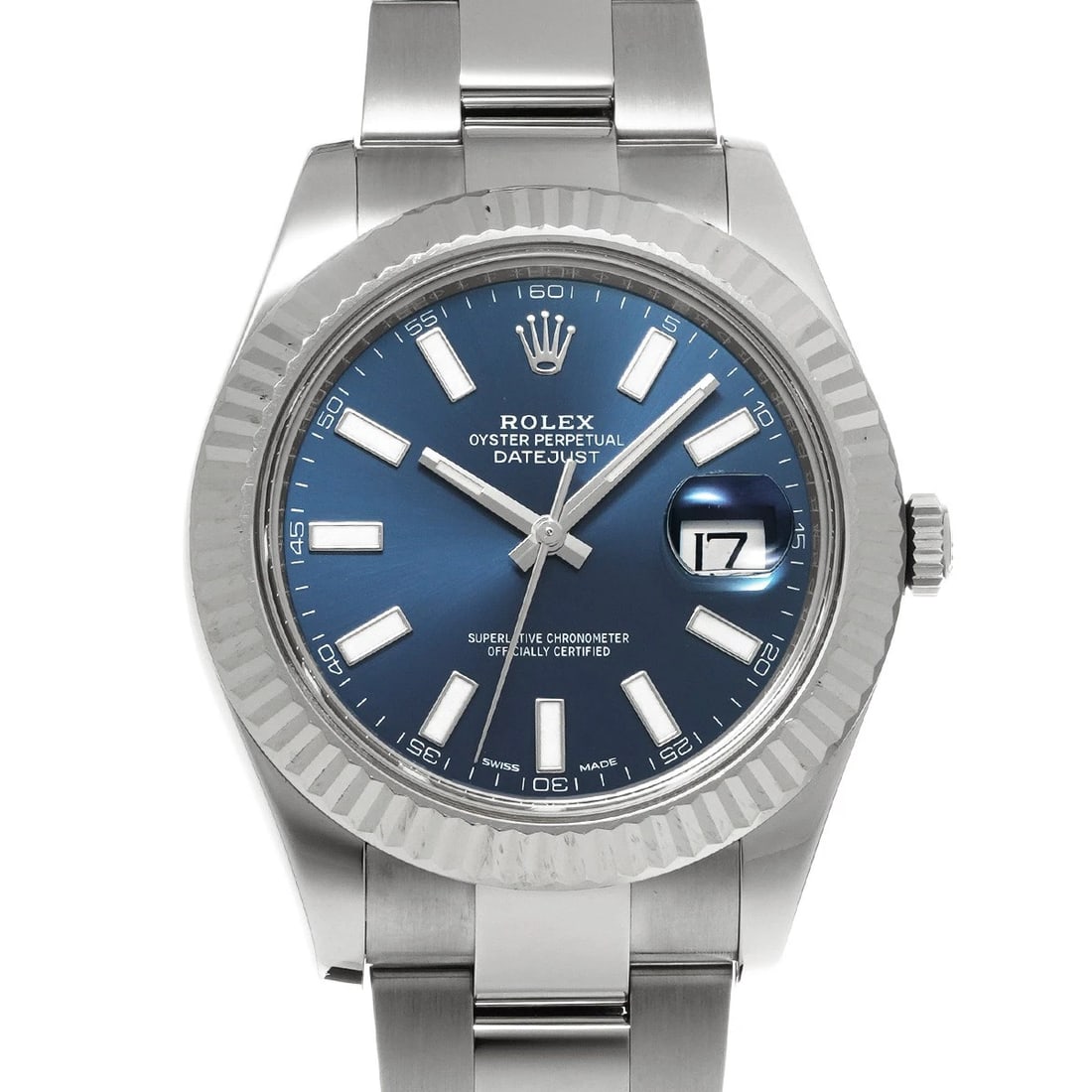 ROLEX DATEJUST AZZURRO BLUE WATCH: ROLEX Datejust Azzurro Blue Watch Brand: ROLEX Type: Wristwatch Material: Band Material Stainless steel, Case Material Stainless steel Color: Dial Color Azzurro Blue Size: ??Case? H/about 41mm W/a