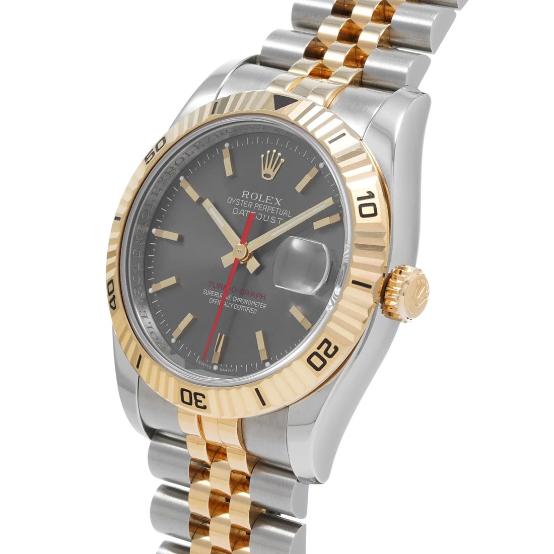 ROLEX DATEJUST GRAY WATCH - 2