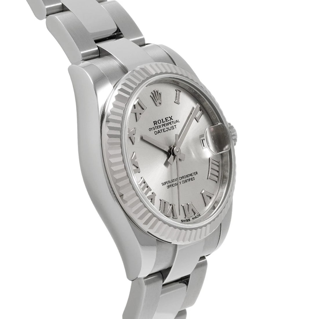 ROLEX DATEJUST GRAY WATCH - 3