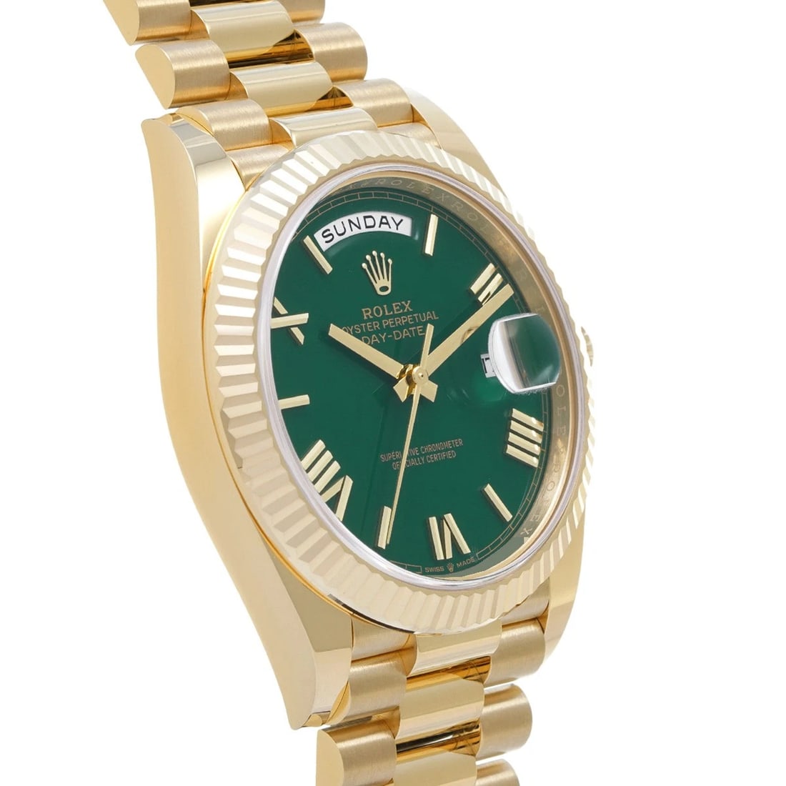 ROLEX GREEN WATCH - 3