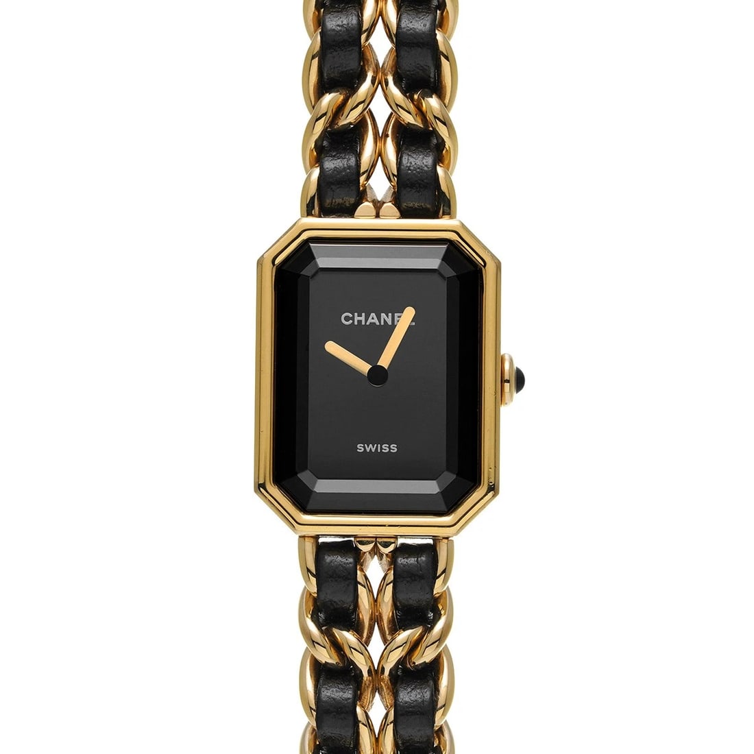 CHANEL PREMIERE BLACK WATCH (1 of 4)
