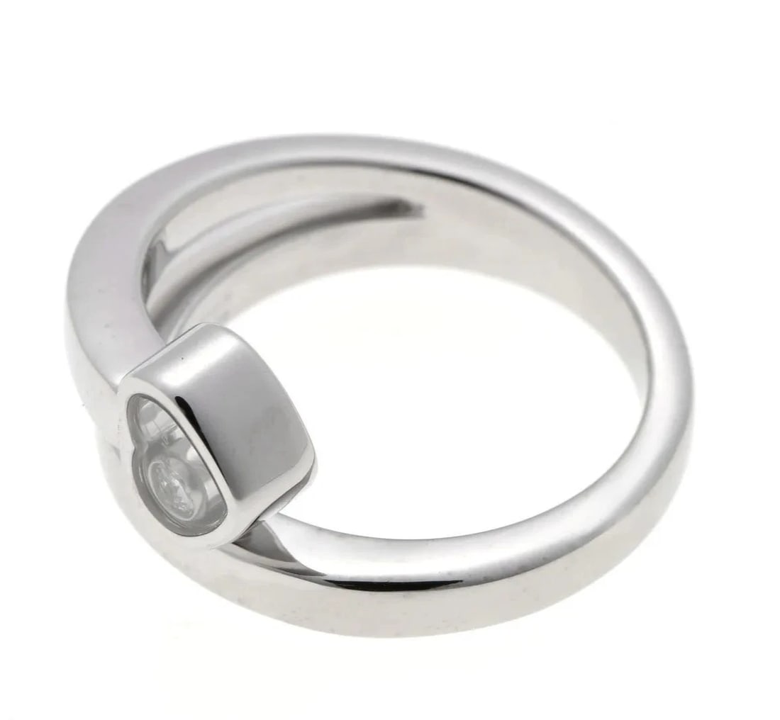 CHOPARD HAPPY HEART DIAMONDS HEART RING (1 of 5)