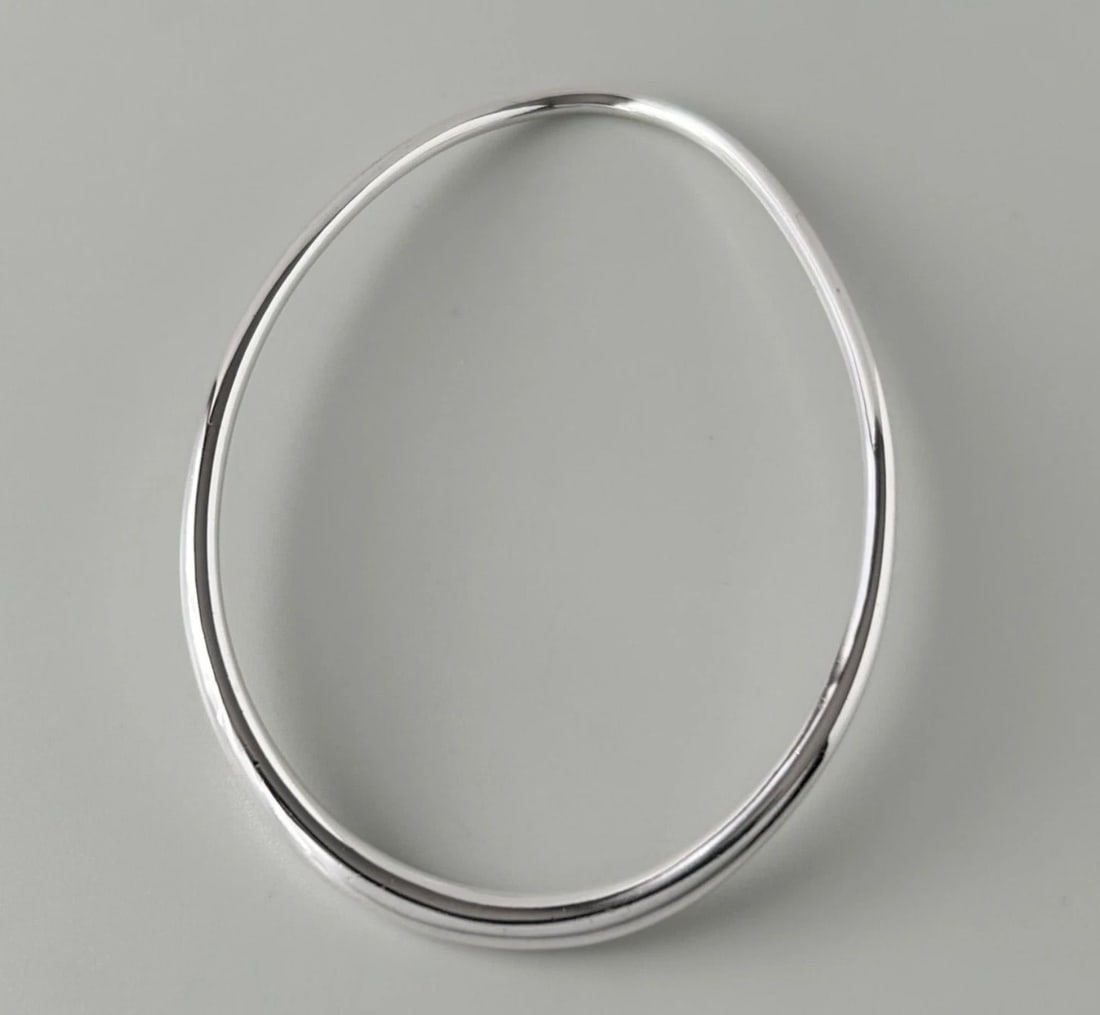 GEORG JENSEN JACQUELINE RABUN CUFF BRACELET STERLING SILVER: Georg Jensen Jacqueline Rabun Cuff Bracelet Sterling Silver Brand: Georg Jensen Type: Bracelet Material: Sterling Silver 925 Color: Silver Size: Marked size: S Inner circumference approx. 18.5 cm