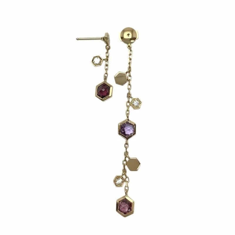 PIAGET MAGIC GARDEN LIMELIGHT MULTI GEM: Piaget Magic Garden Limelight Multi Gem Brand: Piaget Type: Earrings Material: 18k Yellow Gold Main Stone/Creation Natural Color: Yellow Size: Approx. 6 cm (2.36 in) Accessories: None