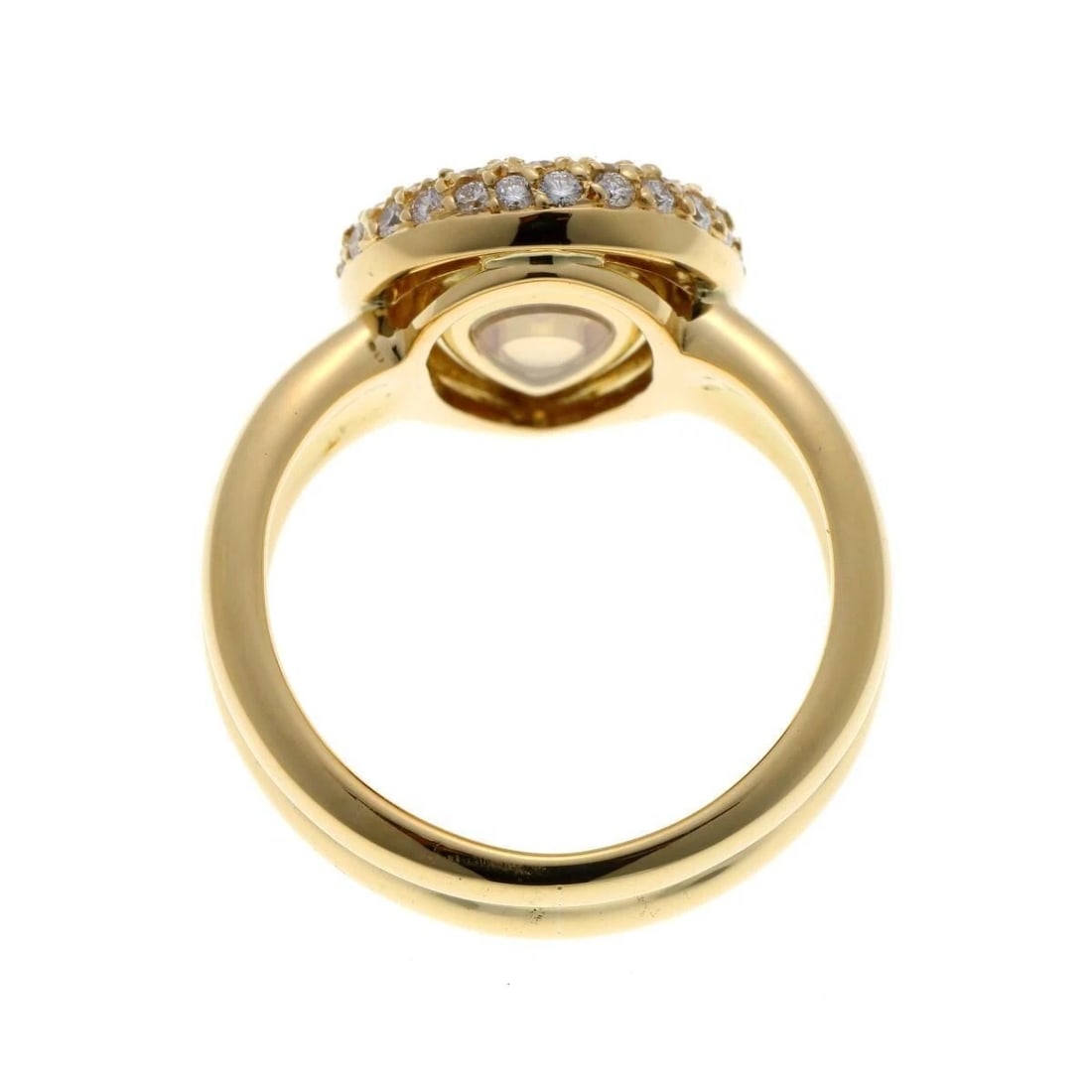 CHOPARD HAPPY DIAMONDS PEAR SHAPE RING - 4