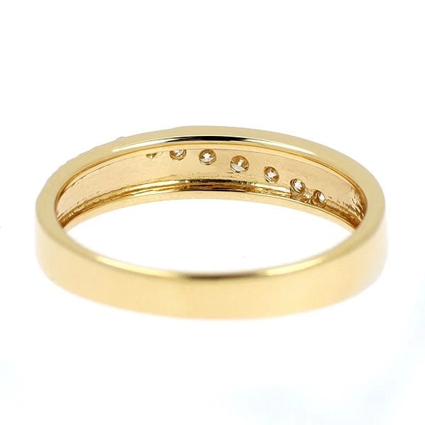 K18YG DIAMOND RING - 2