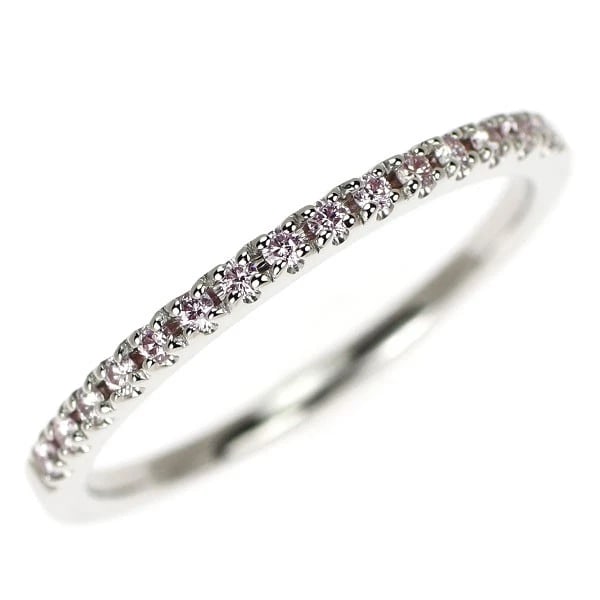 PT950 NATURAL PINK DIAMOND RING: Pt950 Natural Pink Diamond Ring Brand: None Type: Ring Material: Metal Purity 950 Metal Platinum Main Stone/Creation Natural Color: None Size: 5.5 - 5.75 US Accessories: None Accessories