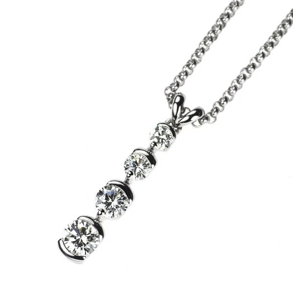 ROYAL ASHER PT900/ PT850 DIAMOND PENDANT NECKLACE: Royal Asher Pt900/ Pt850 Diamond Pendant Necklace Brand: Royal Asher Type: pendant necklace Material: Pt900/ Pt850 Color: Pt Size: Chain Length: 40.5 Accessories: None Accessories Notice: