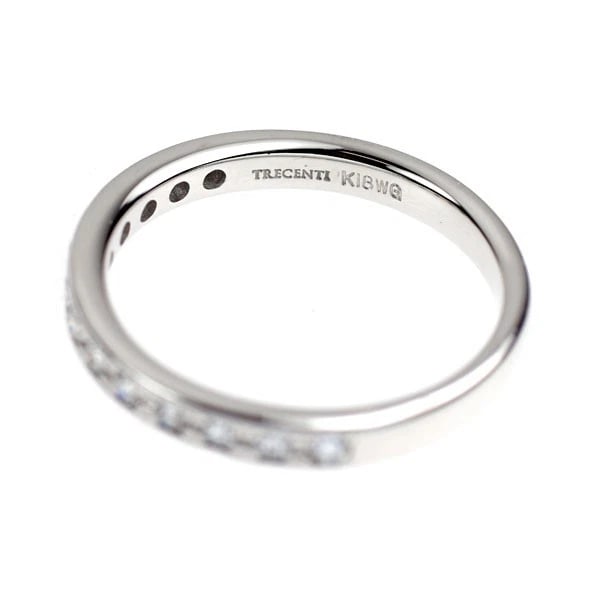 TRECENTE K18WG DIAMOND RING - 2