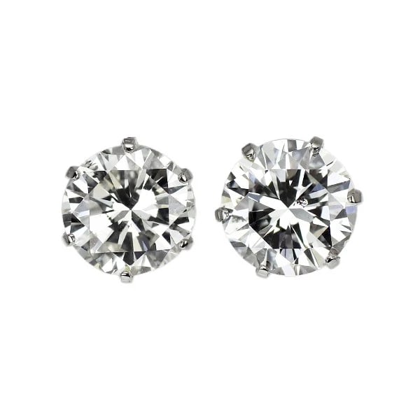 PT900 DIAMOND EARRINGS: Pt900 Diamond Earrings Brand: None Type: Earrings Material: Pt900 Color: Pt Size: Length/Width/Diameter5.4 Accessories: None Accessories Notice: When purchasing pre-owned goods, please refer