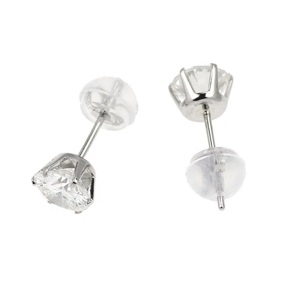 PT900 DIAMOND EARRINGS - 2