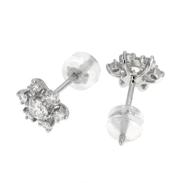 PT900 DIAMOND EARRING - 2