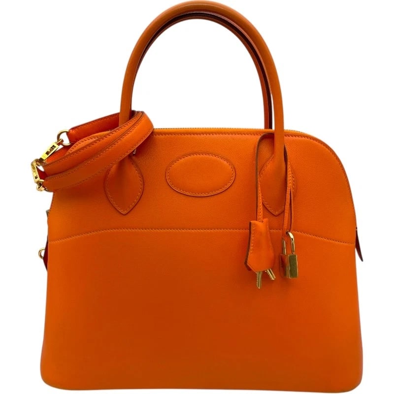 HERMES BORED 31 ?SHOULDER BAG: HERMES Bored 31 ?Shoulder Bag Brand: HERMES Type: Shoulder Bag Material: Evercolor Color: Hu GDHardware Size: W12.2 x H9.4x D4.7inch Shoulder:31.9inch Accessories: None Accessories Notice: