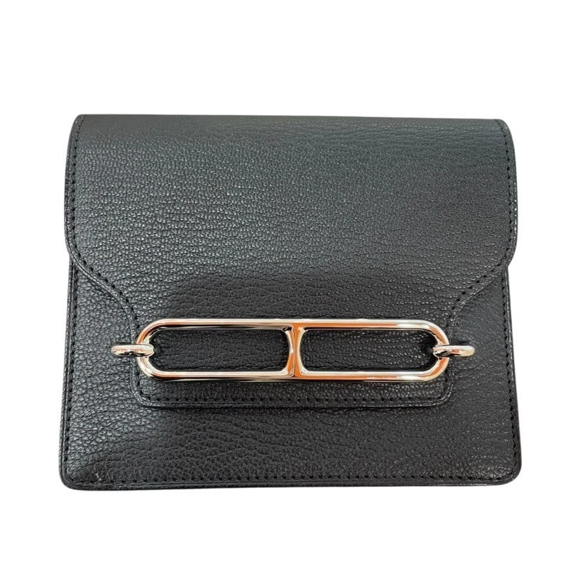 HERMES LOWRIS SLIM WALLET: HERMES lowris slim wallet Brand: HERMES Type: wallet Material: Shave Color: SilverHardware Size: W4.9 x H3.9x D1.2inch Accessories: None Accessories Notice: When purchasing pre-owned goods,